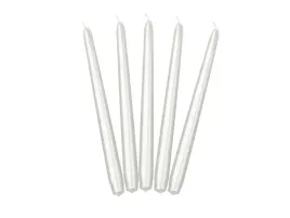 swieca-stozkowa-metalizowana-perlowa-10-szt-24-cm-wesele-slub-komunia-ihs