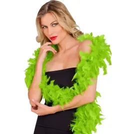 boa-limonkowe-z-pior-180-cm-szal-karnawal-party