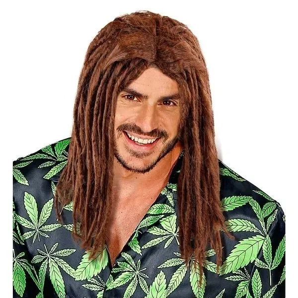 peruka-dredy-reggae-jamajka-rasta-brazowa