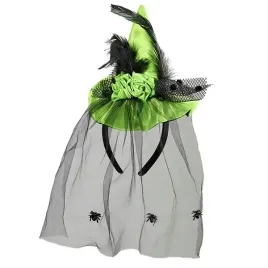 opaska-z-kapelusikiem-czarownicy-zielonym