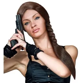 peruka-lara-croft-brazowa-z-warkoczem-dluga