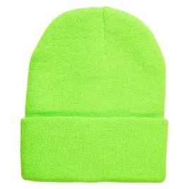 czapka-zielona-neonowa-lata-80-nakrycie-glowy
