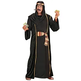 stroj-sheik-szejka-szejk-arabski-czarny-xxl