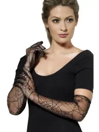 rekawiczki-koronkowe-dlugie-czarne-siec-pajaka-koronka-dodatek-halloween