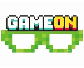 okulary-maseczki-papierowe-game-on-piksele-6-szt