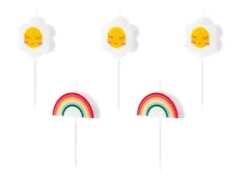 swieczki-urodzinowe-kolorowe-tecza-stokrotka