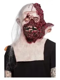maska-zombie-deluxe-rany-krew-horror-trup-rozerwana-twarz-horror-halloween