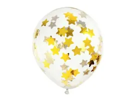 balony-z-konfetti-gwiazdki-zloty-30-cm-6-szt