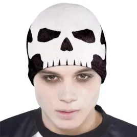 czapka-zimowa-czaszka-uniwersalna-czarno-biala-czacha-szkielet-halloween