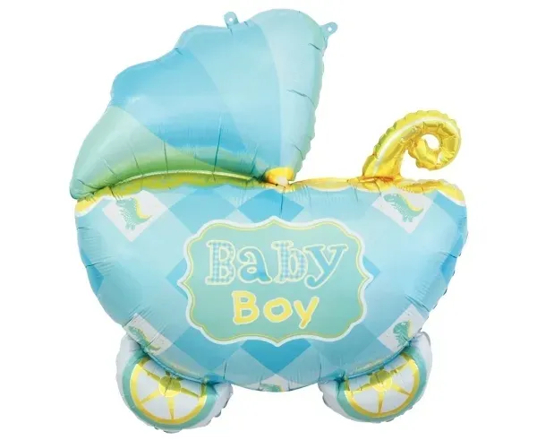 balon-foliowy-wozek-niebieski-60-cm-baby-boy