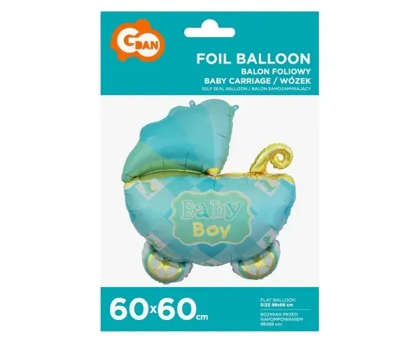balon-foliowy-wozek-niebieski-60-cm-baby-boy