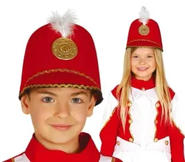 kapelusz-mazoretki-defilada-czerwony-dzieciecy