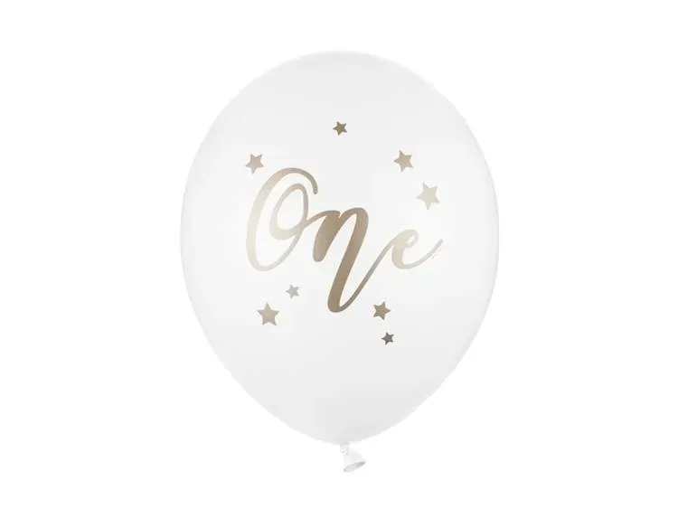 balon-balony-30cm-biale-one-50-szt-roczek