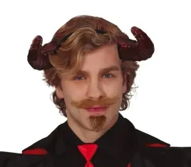 rogi-demona-diabla-kozla-brazowe-na-opasce