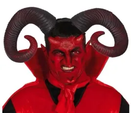 rogi-barana-na-opasce-diabelski-baran-halloween