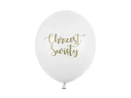 balony-lateksowe-chrzest-swiety-biale-30-cm-50-szt