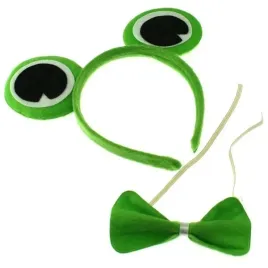 zestaw-zabka-zabki-zaby-zaba-opaska-muszka