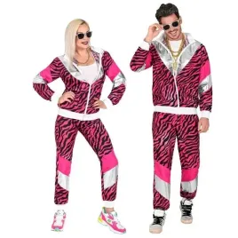 stroj-dres-rozowy-tygrys-disco-lata-80-roz-s