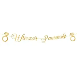 baner-wieczor-panienski-zloty-150-x-17-cm