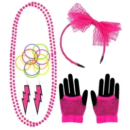 zestaw-neonowy-neon-rozowy-roz-lata-80