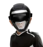 maska-czarny-ranger-robot-android-wojownik-stan-nowy