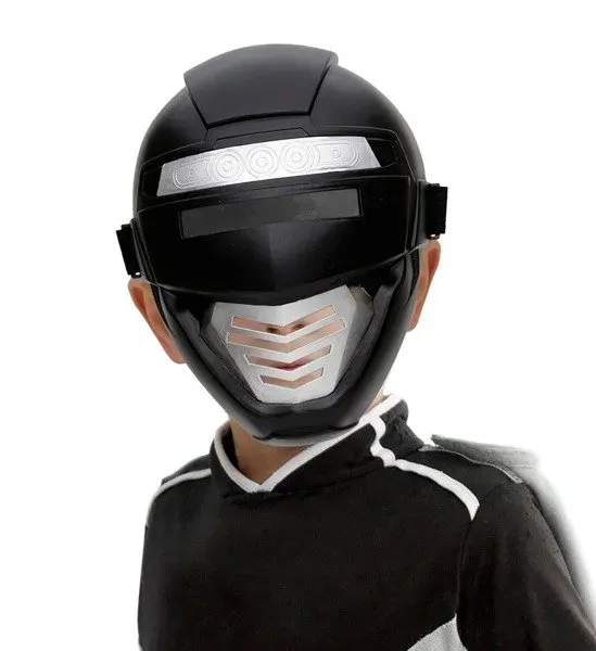 maska-czarny-ranger-robot-android-wojownik