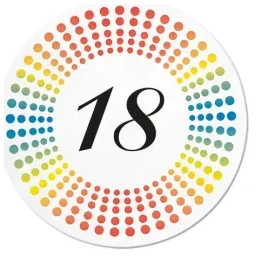 serwetki-papierowe-18-urodziny-kropki-tecza-12-szt