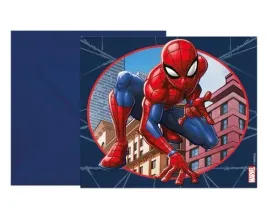 zaproszenie-spiderman-marvel-z-koperta-6-sztuk