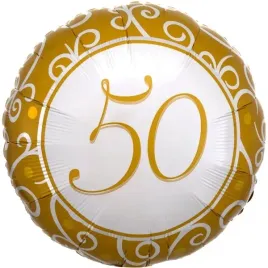 balon-foliowy-43-cm-zlote-gody-50-rocznica-slubu