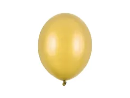 balony-strong-27-cm-metallic-zlote-100-szt-komunia-wesele-slub-chrzest-ihs