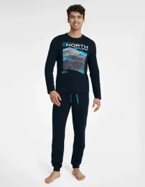 henderson-pizama-icicle-40953-59x-granatowy-xl-granatowy