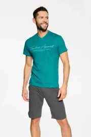 henderson-pizama-pulse-39738-66x-turkusowo-grafitowy-xxl-turkusowy