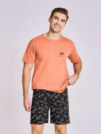 taro-pizama-tom-3186-lososiowy-m-rozowy
