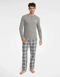 henderson-pizama-usher-40946-90x-szary-melanz-xxl-szary