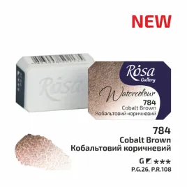 rosa-gallery-farba-akwarelowa-cobalt-brown-784-kostka-25-ml