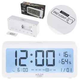 adler-budzik-ad-1195w-bialy-funkcja-alarmu
