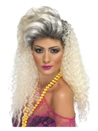 peruka-lata-80-blond-wlosy-krecone-z-odrostami