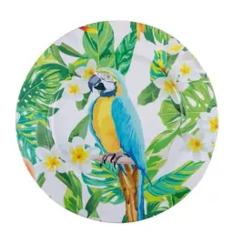taca-okragla-papuga-dekoracja-tropiki-33-cm