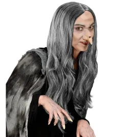 peruka-siwa-wiedzma-czarownica-wiedzmy-dlugie-baba-jaga-halloween