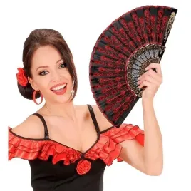 wachlarz-hiszpanski-czarno-czerwony-flamenco-przebranie-karnawal-lato