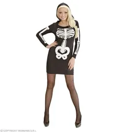 stroj-sukienka-szkielet-kosciotrup-halloween-l
