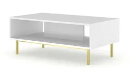Zdjęcie produktu Stolik kawowy Ravenna C 90x60 cm biały połysk rama
