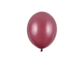 balony-strong-12-cm-metalizowane-bordowe-100-szt
