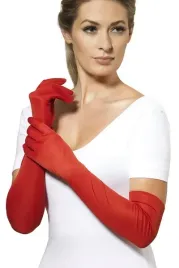 rekawiczki-dlugie-czerwone-eleganckie-retro-52cm