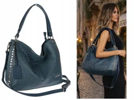 torebka-damska-worek-shopper-pojemna-miejska-na-ramie-ch3368-granatowa
