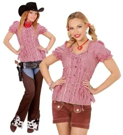 koszula-bawarska-w-kratke-czerwona-oktoberfest-xl