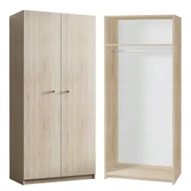 szafa-metis1-80-cm-z-drazkiem-garderoba-2d-sonoma