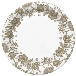 talerzyki-papierowe-zlote-kwiaty-urodziny-18-cm