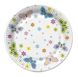talerzyki-kolorowe-motyle-kwiaty-urodziny-23-cm