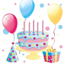 serwetki-urodziny-balony-tort-party-33-x-33-cm